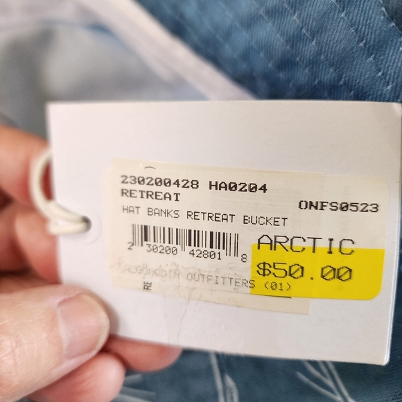 Banks Journal Blue Palm Tree Retreat Bucket Hat - Picture 3 of 5